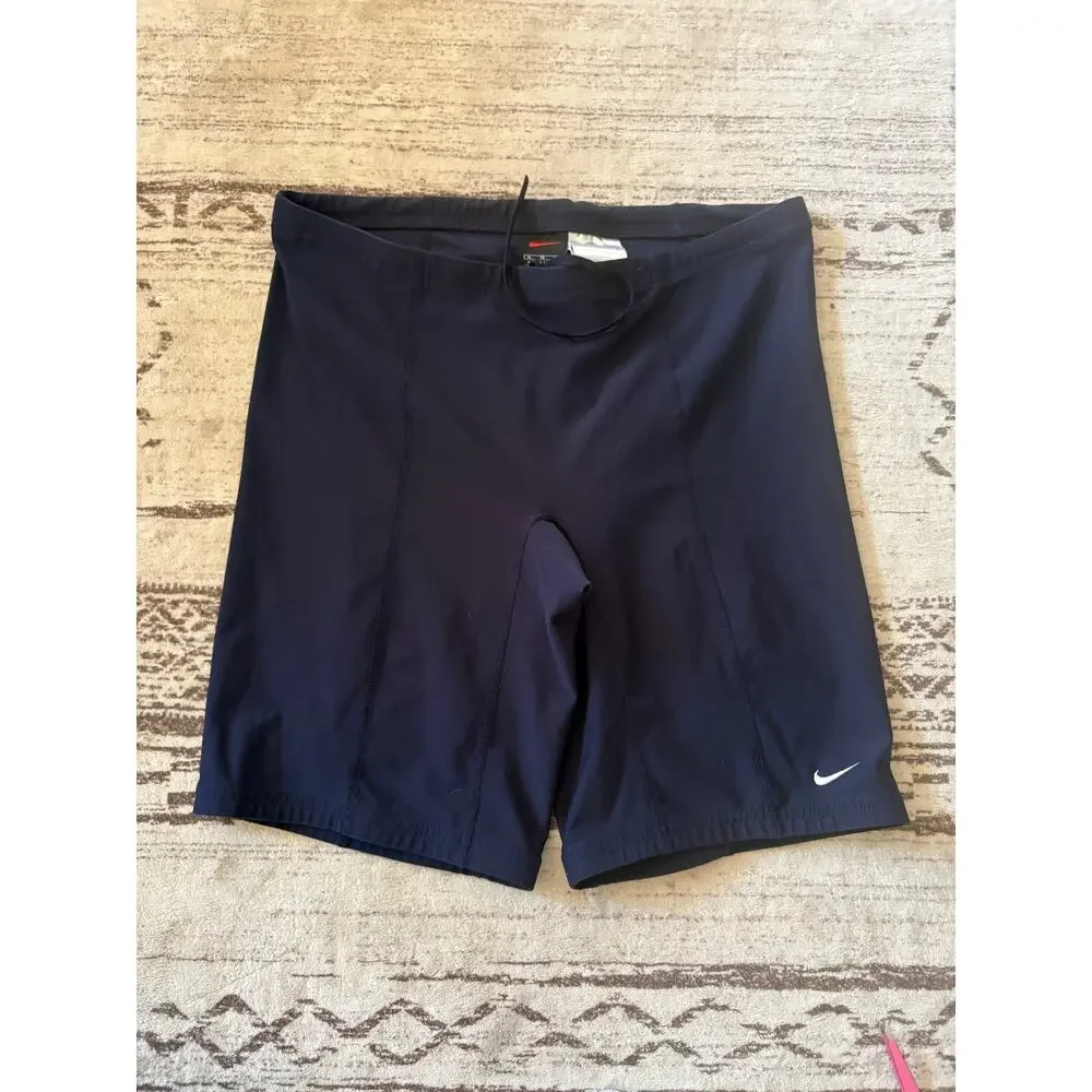 Vintage Nike Alpha Project Compression Shorts Navy XL